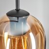 Vevino Hanglamp Amber, Duidelijk, 5-lichts