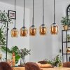 Vevino Hanglamp Amber, 5-lichts