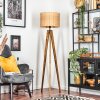 Cavaca Staande lamp, Leeslamp Natuurlijke kleuren, Zwart, 1-licht