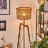 Cando Staande lamp, Leeslamp Natuurlijke kleuren, 1-licht