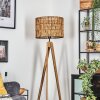 Cando Staande lamp, Leeslamp Natuurlijke kleuren, 1-licht