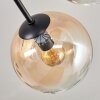 Gastor Plafondlamp 87 cm Zwart, 8-lichts