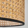 Ramila Staande lamp, Leeslamp Natuurlijke kleuren, Zwart, 1-licht