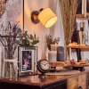 Bassagoda Wandlamp, Muurspot Zwart, 1-licht