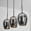 Vevino Hanglamp Zwart, 3-lichts