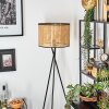 Ramila Staande lamp, Leeslamp Zwart, 1-licht