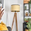 Chellas Staande lamp, Leeslamp Natuurlijke kleuren, Zwart, 1-licht