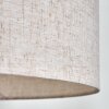 Bassagoda Staande lamp, Leeslamp Natuurlijke kleuren, Zwart, 1-licht