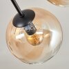 Gastor Plafondlamp 87 cm Amber, Duidelijk, 8-lichts