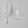 Pohei Wandlamp voor buiten Wit, 1-licht, Bewegingsmelder