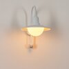 Pohei Wandlamp voor buiten Wit, 1-licht, Bewegingsmelder