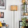 Ramila Staande lamp Natuurlijke kleuren, Zwart, 1-licht