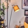 Nobar Staande lamp, Leeslamp Zwart, 1-licht