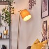 Nobar Staande lamp, Leeslamp Beige, 1-licht