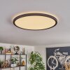 Endrup Plafondlamp LED Zwart, 1-licht