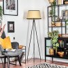 Chellas Staande lamp Beige, Zwart, 1-licht