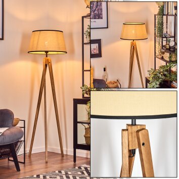 Chellas Staande lamp Natuurlijke kleuren, 1-licht