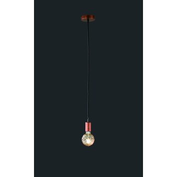 Trio CORD Hanger Koperkleurig, 1-licht