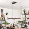 Carbellino Hanglamp LED Donkerbruin, Zwart, 1-licht