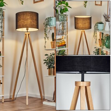 Bassagoda Staande lamp Natuurlijke kleuren, 1-licht