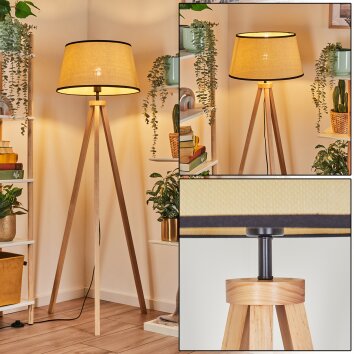 Chellas Staande lamp Natuurlijke kleuren, 1-licht