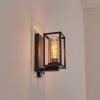 Portalis Wandlamp voor buiten Zwart, 1-licht, Bewegingsmelder