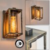 Portalis Wandlamp voor buiten Goud, Zwart, 1-licht