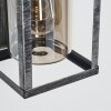 Portalis Wandlamp voor buiten Zwart, Zilver, 1-licht