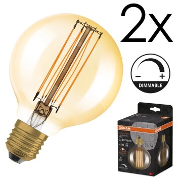 E27 LED 5.8 Watt warm wit dimbaar 470 Lumen