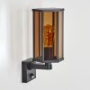 Monfanim Wandlamp voor buiten Zwart, 1-licht