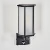 Monfanim Wandlamp voor buiten Zwart, 1-licht