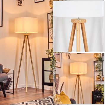 Flemming Staande lamp Natuurlijke kleuren, 1-licht