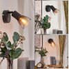 Medelim Wandlamp, Muurspot Duidelijk, Rookkleurig, 1-licht