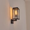 Cadafaes Wandlamp voor buiten Zwart, 1-licht, Bewegingsmelder