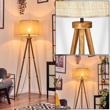 Sabadim Staande lamp Natuurlijke kleuren, 1-licht