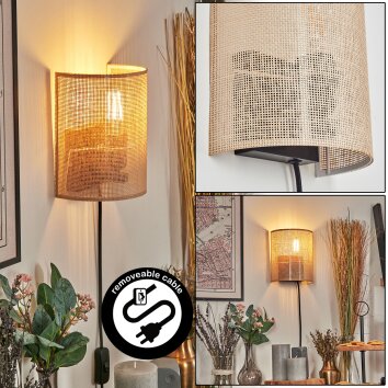 Labrujo Licht omhoog & omlaag, Wandlamp Zwart, 1-licht