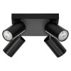 Ledvance Spot Plafondlamp LED Zwart, 4-lichts