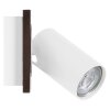 Ledvance Spot Plafondlamp LED houtlook, Wit, 1-licht