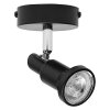 Ledvance Spot Plafondlamp LED Zwart, 1-licht