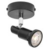 Ledvance Spot Plafondlamp LED Zwart, 1-licht