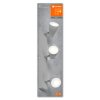 Ledvance Spot Plafondlamp LED Grijs, 3-lichts