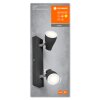 Ledvance Spot Plafondlamp LED Zwart, 2-lichts