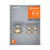 Ledvance Set Inbouw plafond armatuur LED Nikkel mat, 5-lichts