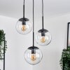 Gastor Hanglamp, Kogellampje 30 cm Duidelijk, 3-lichts