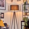 Flemming Staande lamp Zwart, 1-licht