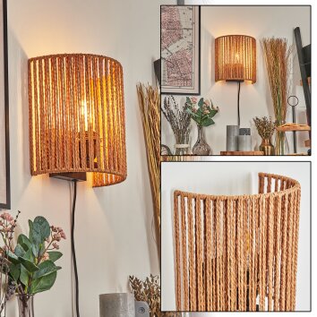 Colmeal Licht omhoog & omlaag, Wandlamp Zwart, 1-licht