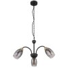 Globo GERLY Hanglamp Zwart, 3-lichts