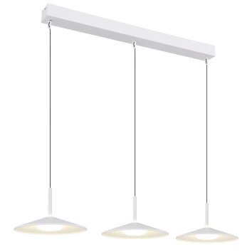 Globo Lampone Hanglamp LED Wit, 1-licht