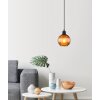 Globo Zumba Hanglamp Zwart, 1-licht