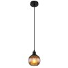 Globo Zumba Hanglamp Zwart, 1-licht